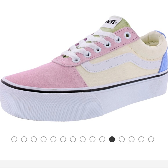 Vans Shoes - Vans Sz 9.5 Women's Ward Vulcanized Rubber Platform Sneakers